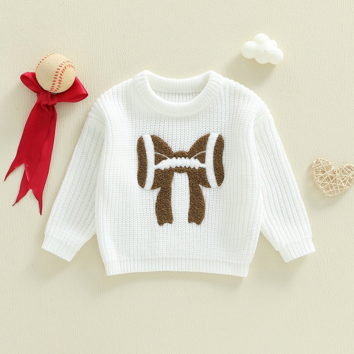 Girls Cotton Sweater (0–4 Years) – Soft & Comfortable