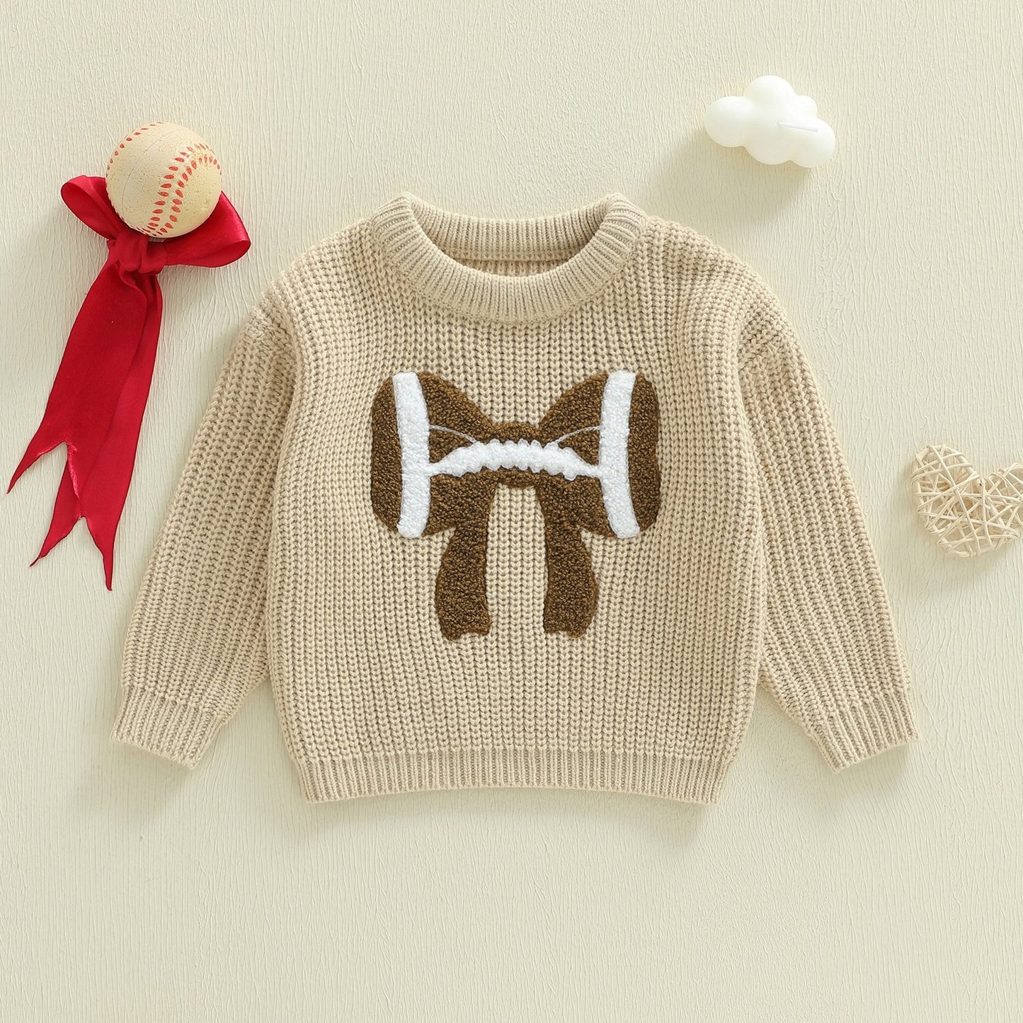 Girls Cotton Sweater (0–4 Years) – Soft & Comfortable