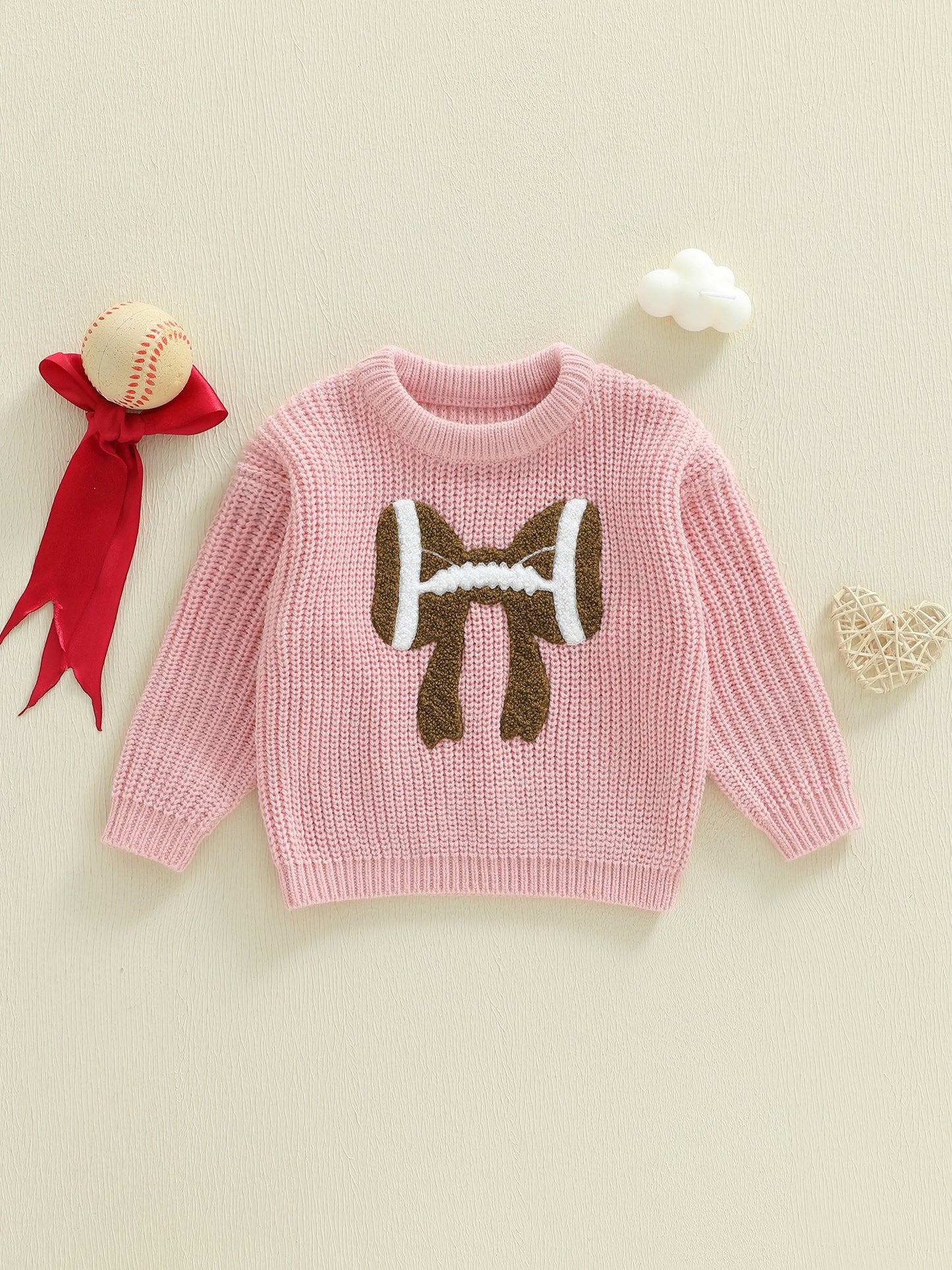 Girls Cotton Sweater (0–4 Years) – Soft & Comfortable